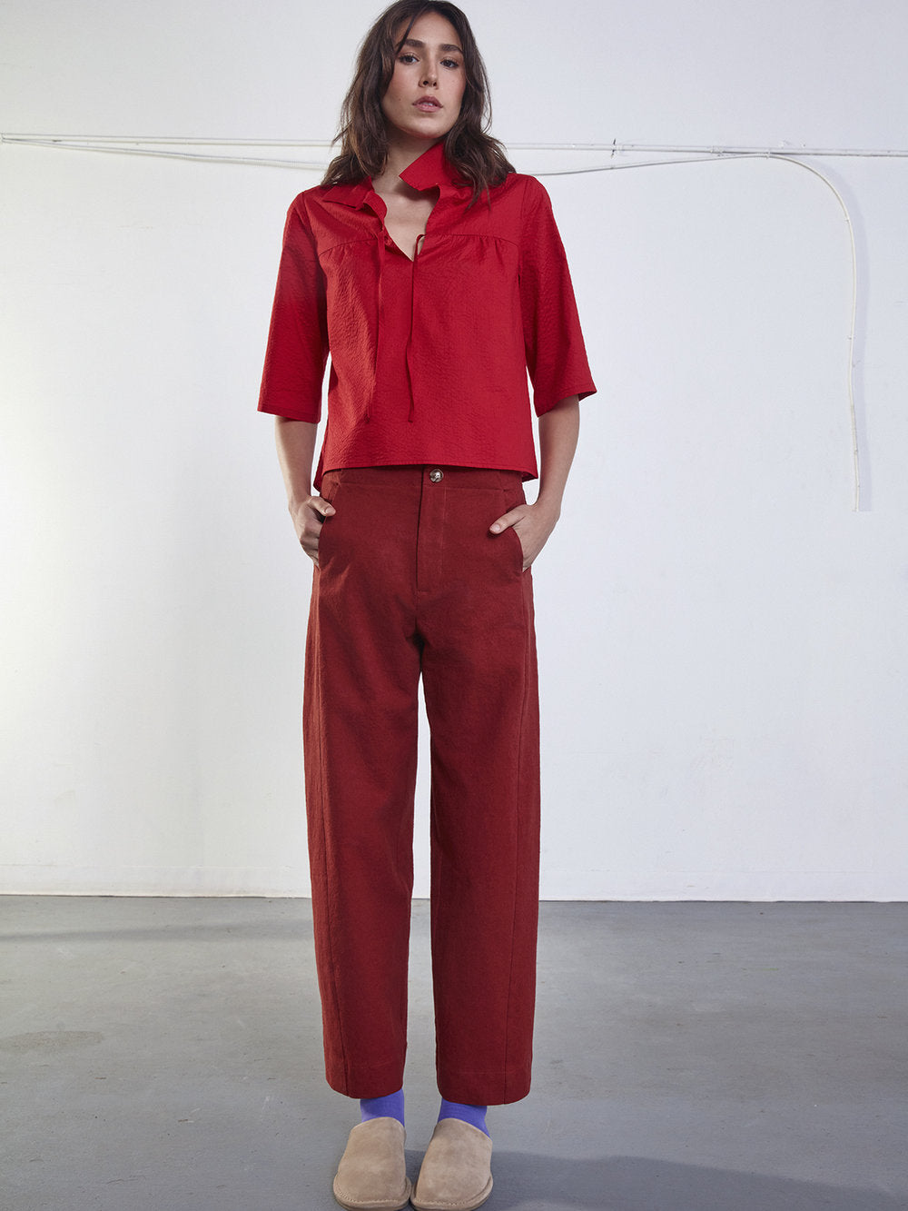 Arlen Top In Flame