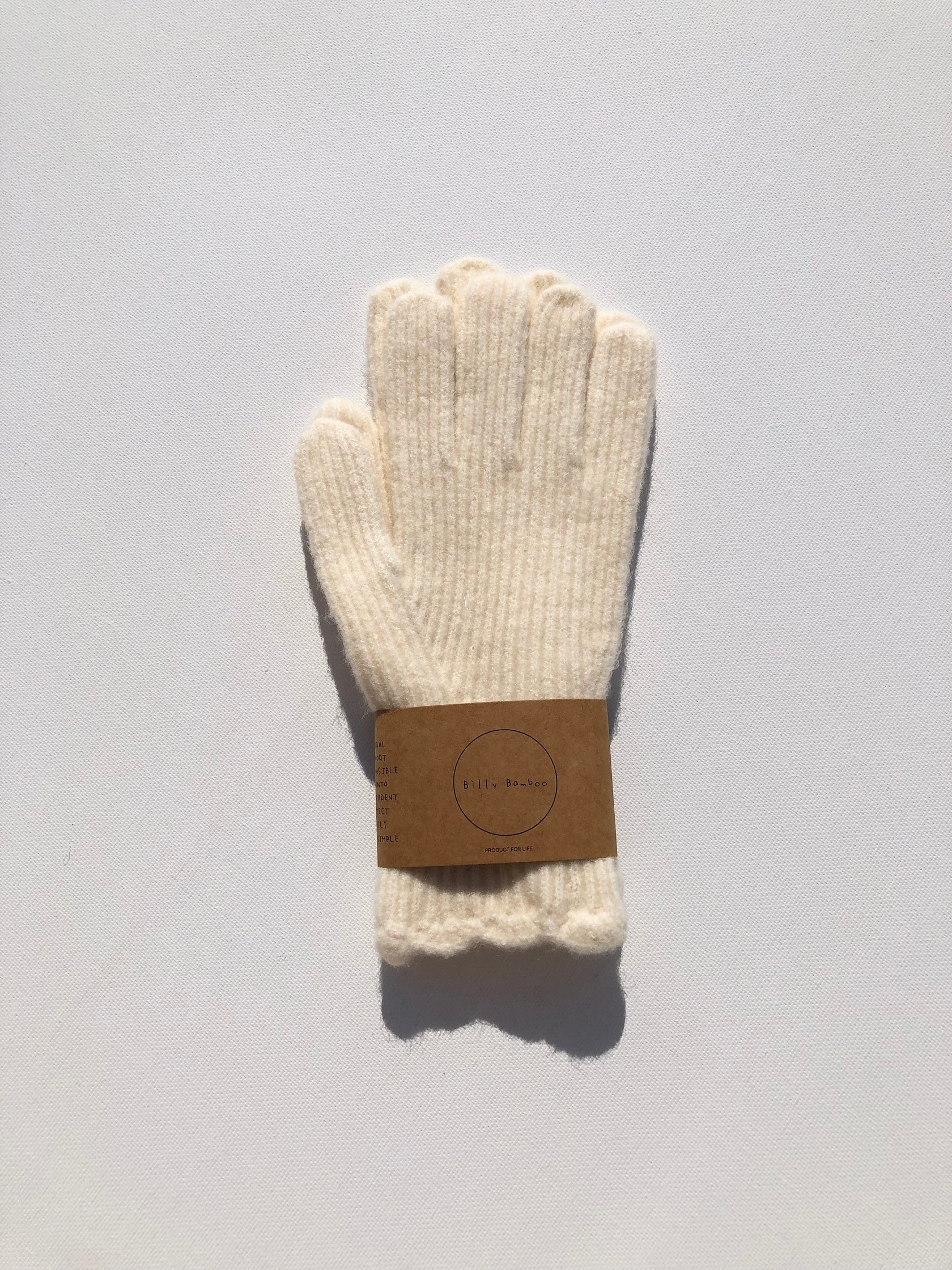 Fuzzy Wool Screen Touch Glove