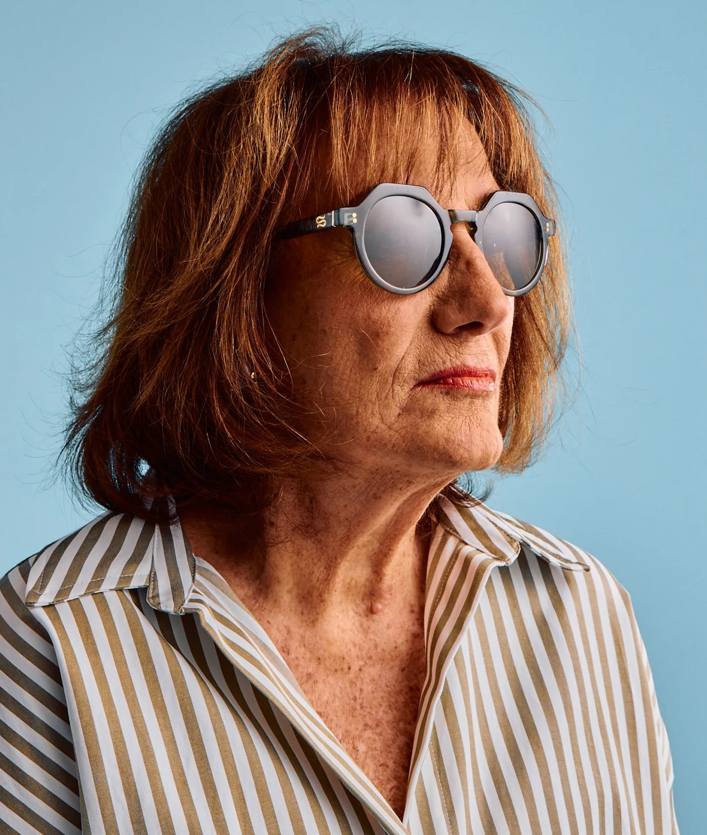 The Georgie Sunglasses In Verde Palma
