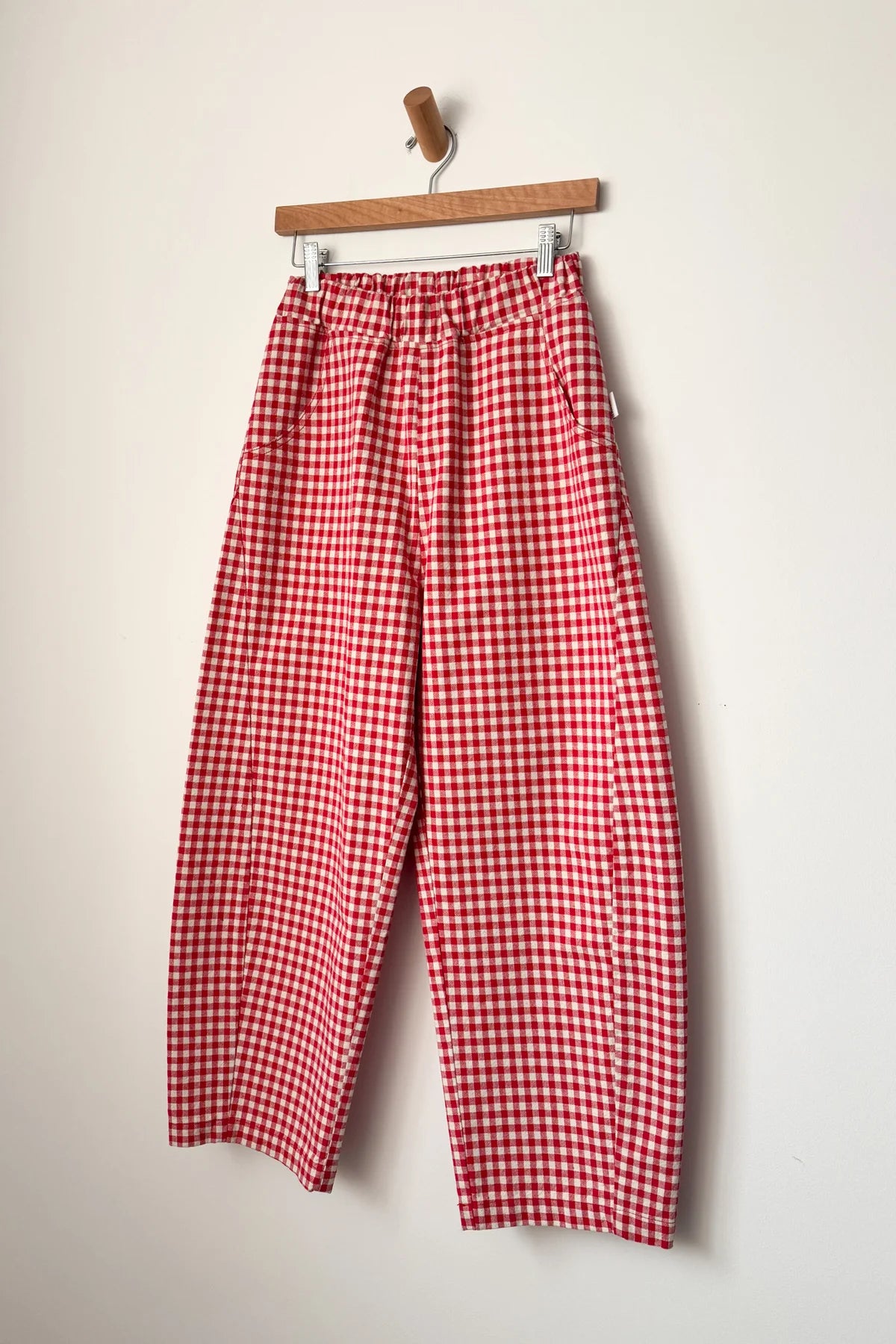 Arc Pants In Red Gingham