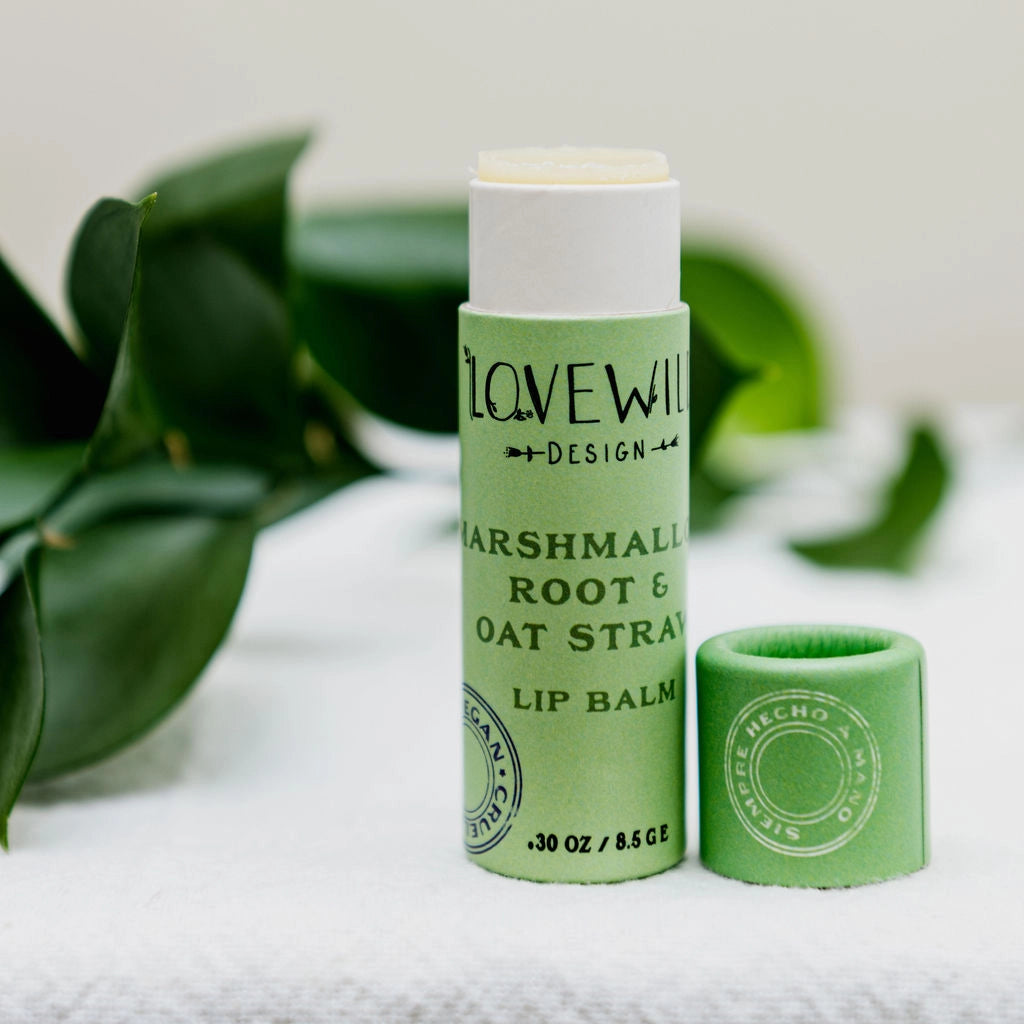 Marshmallow Root & Oat Straw Lip Balm