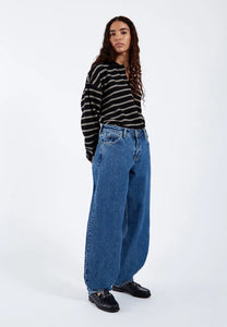Nanci Jeans In Stream Mid Retro