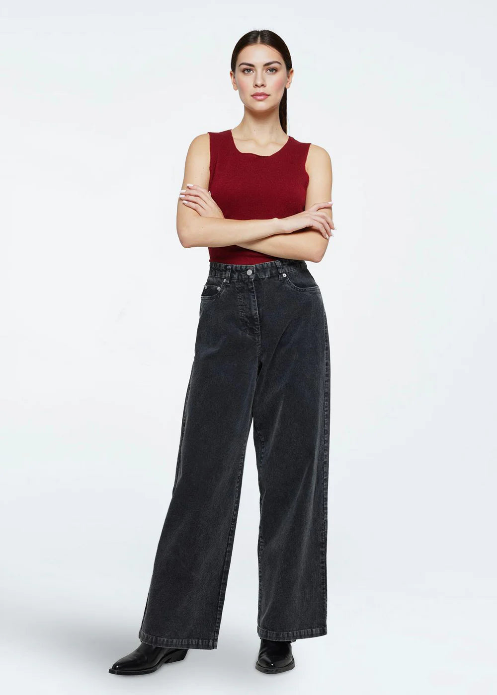 Aiyas Corduroy Pants In Legion Blue