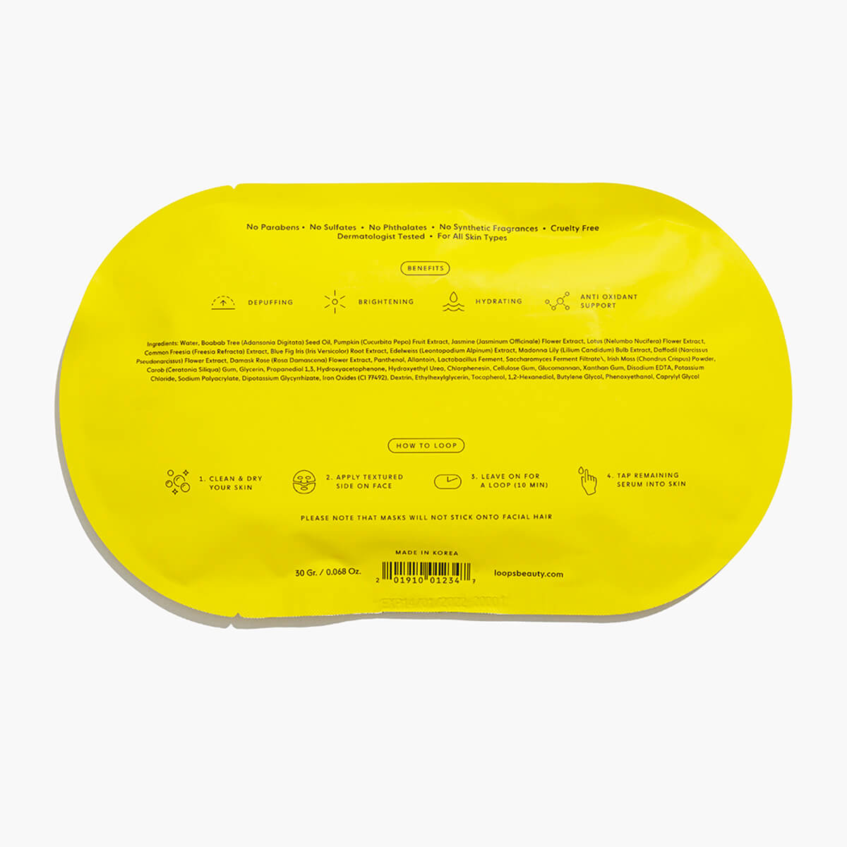 Sunrise Service Brightening Mask