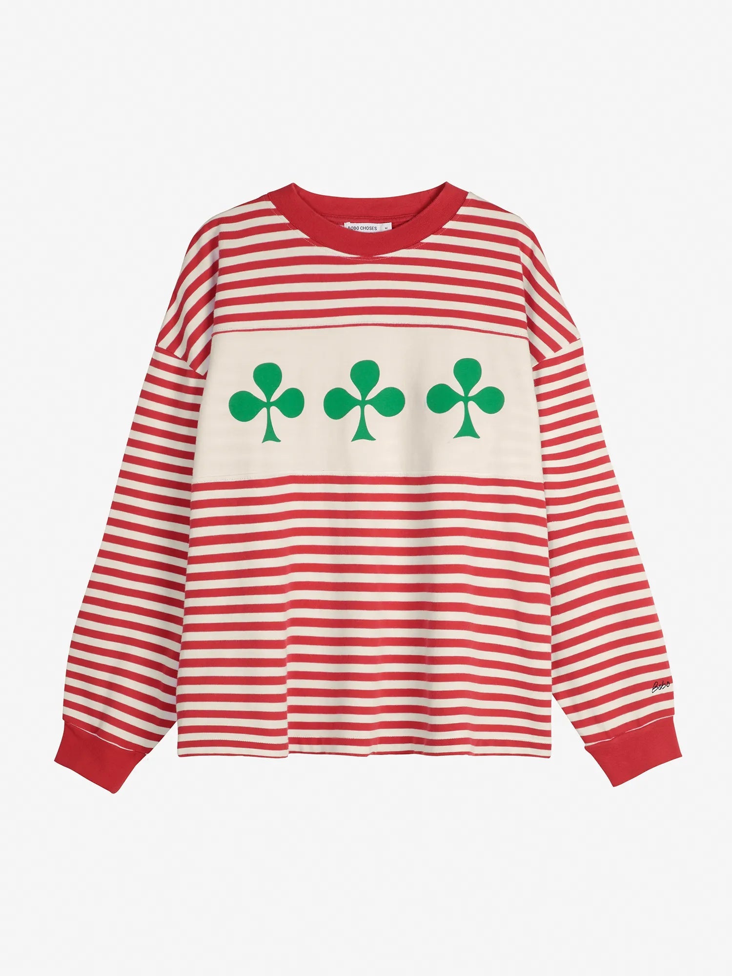 Shamrock Knitted Striped Relaxed TShirt