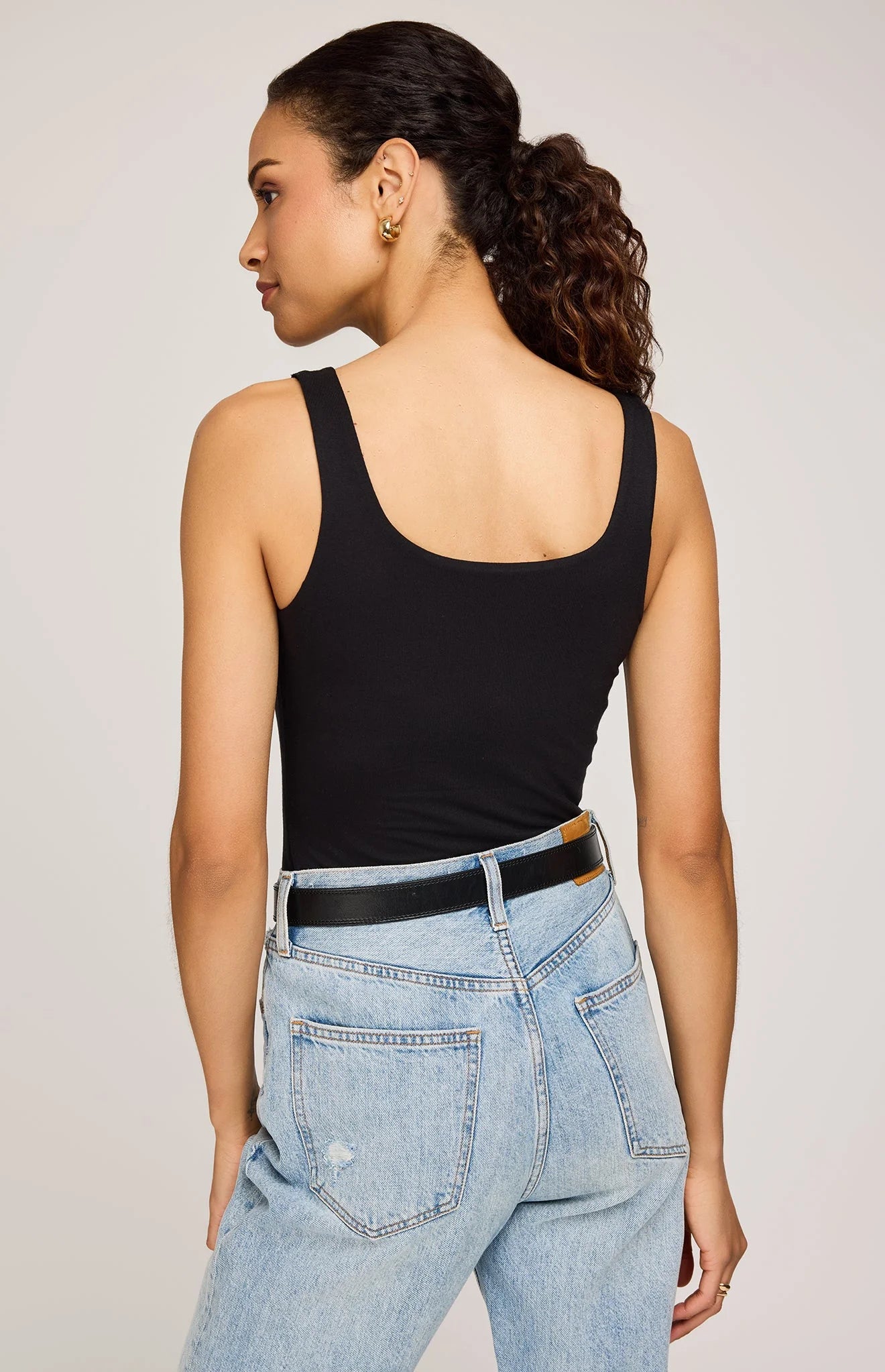 Blanche Tank In Black