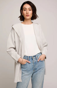 Ilana Cardigan In Heather Birch