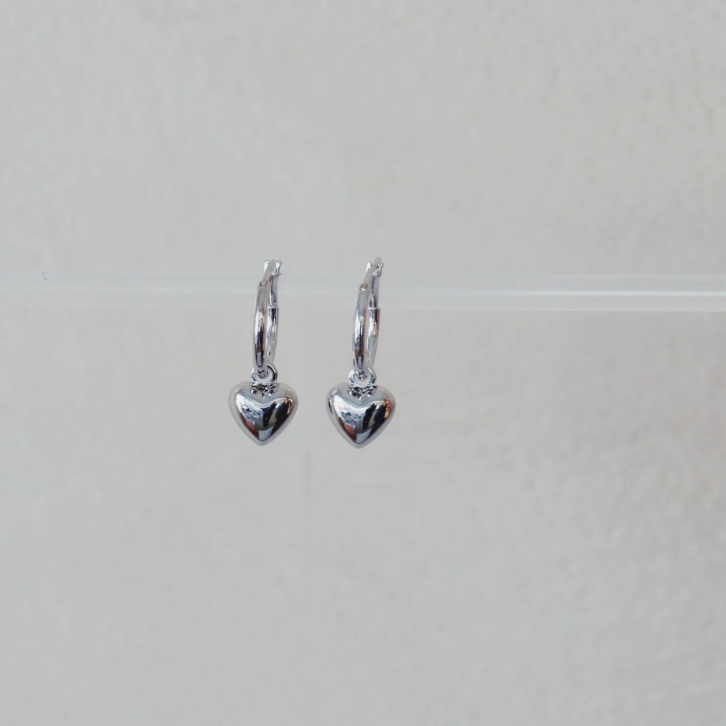 Rano Heart Pendant Earrings