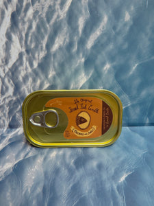 Tinned Fish Candle In Oakmoss & Amber