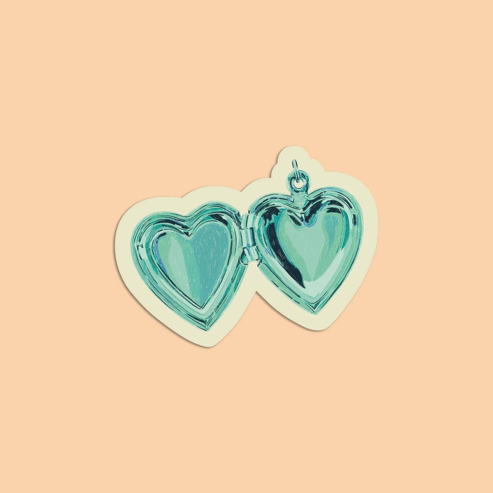 Heart Locket Sticker