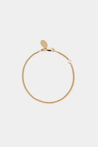 Thin Curb Bracelet