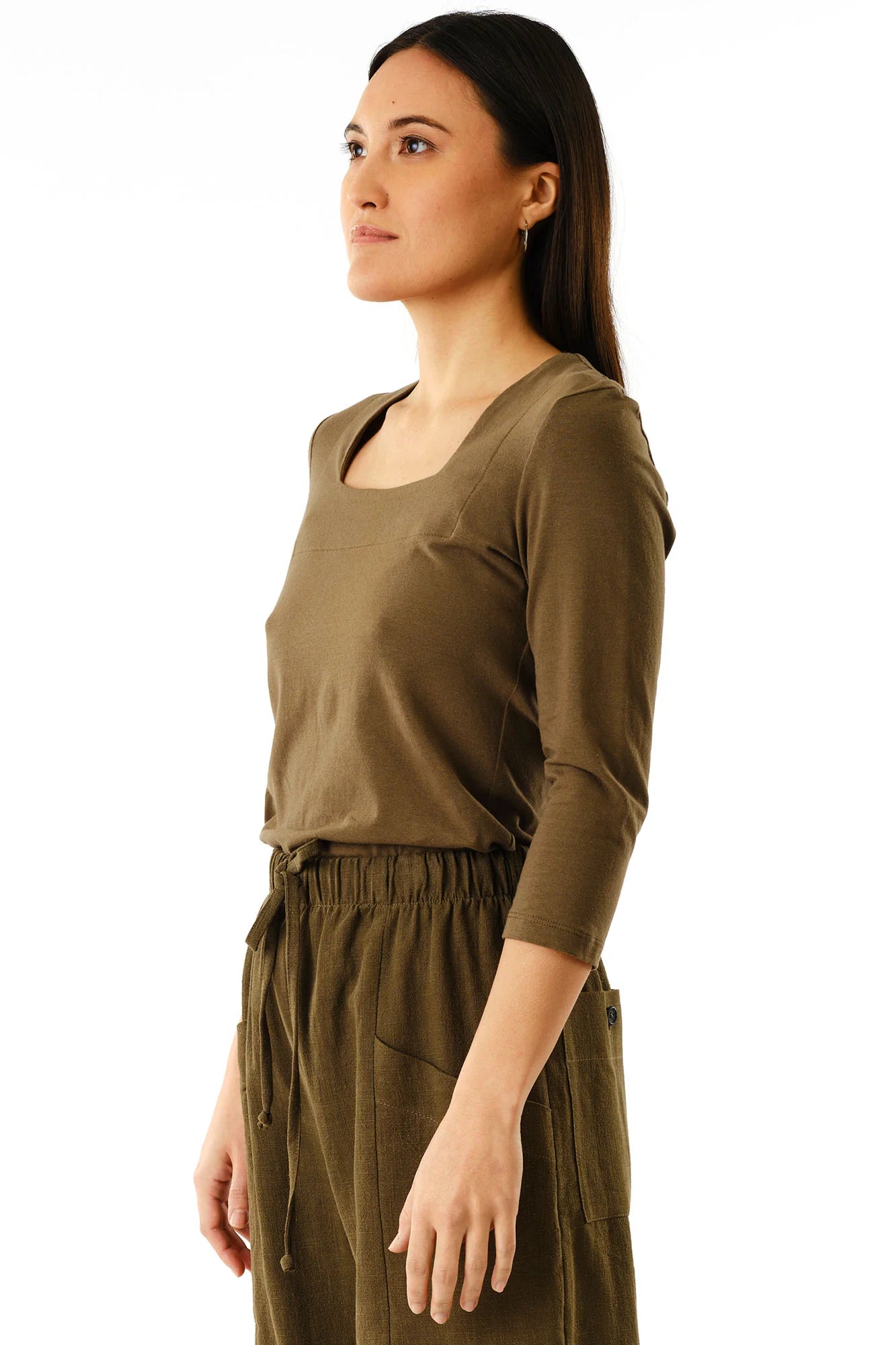 Tuscana Top In Olive