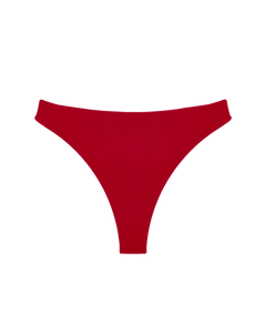 Mineral Undies High Rise Thong In Red