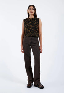 Mina Vest In Space Black