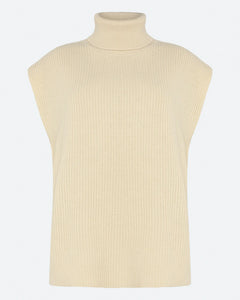 Naja Knit Vest In Turtledove