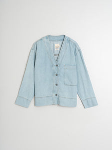 Light Wash Denim Overshirt