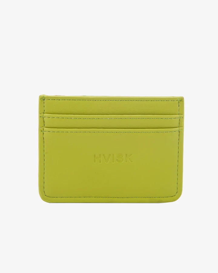 Cardholder Soft Structure Wallet in Sheen Green