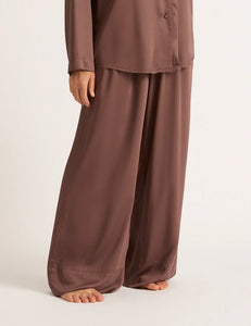 Vegan Silk Wide Leg Sleep Pant