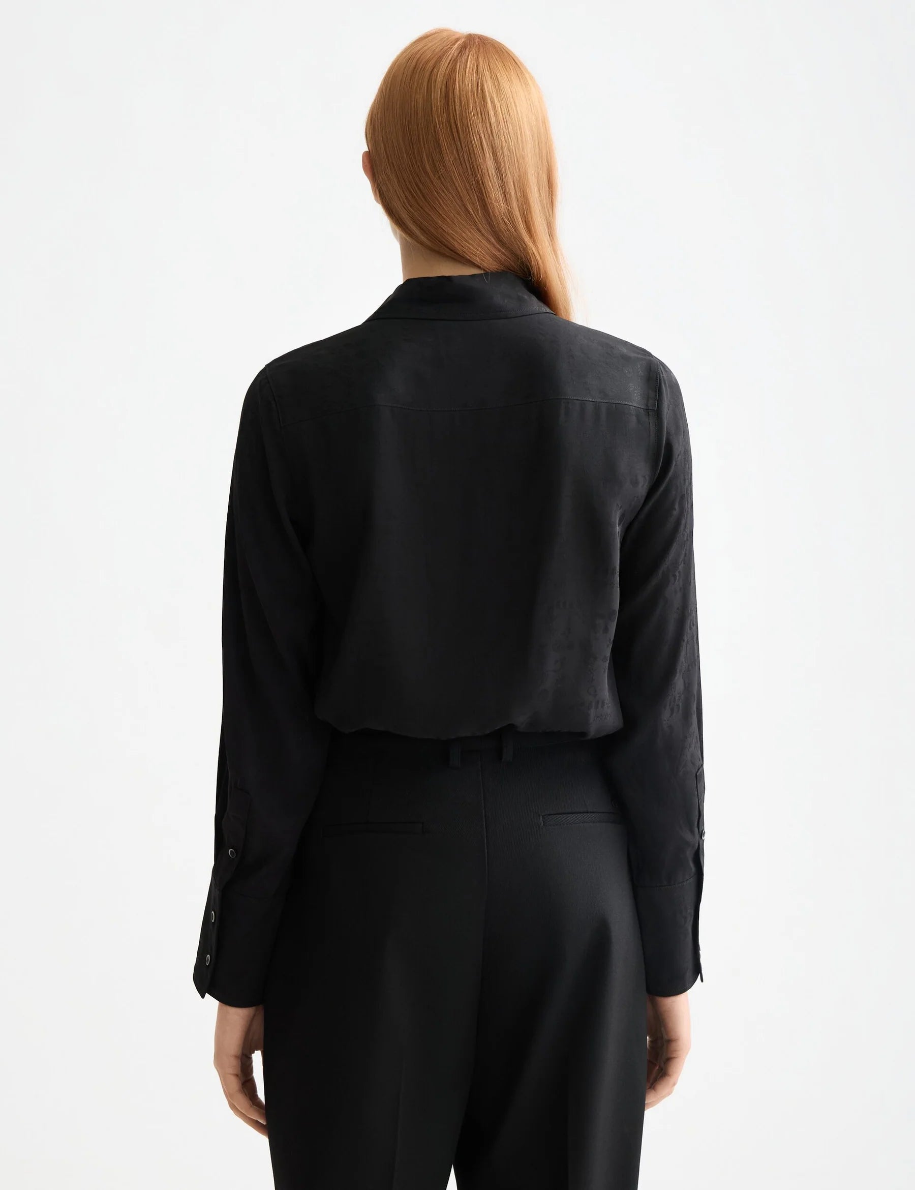 Jacquard Shirt In Meteorite