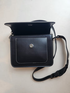 Cayman Pocket Soft Structure Bag In Black