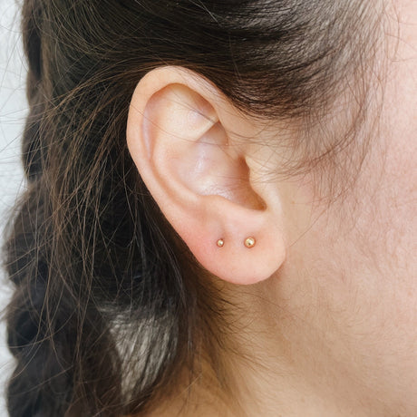 Ginni Studs 14K Gold