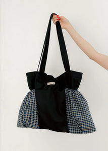 Jumbo Tote In Carter Plaid