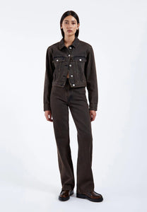 Echo Denim In Tar Jet Brown