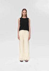 Auburns Knit Tank In Black