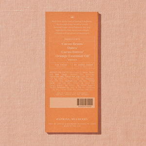 Spring & Mulberry Blood Orange Chocolate Bar