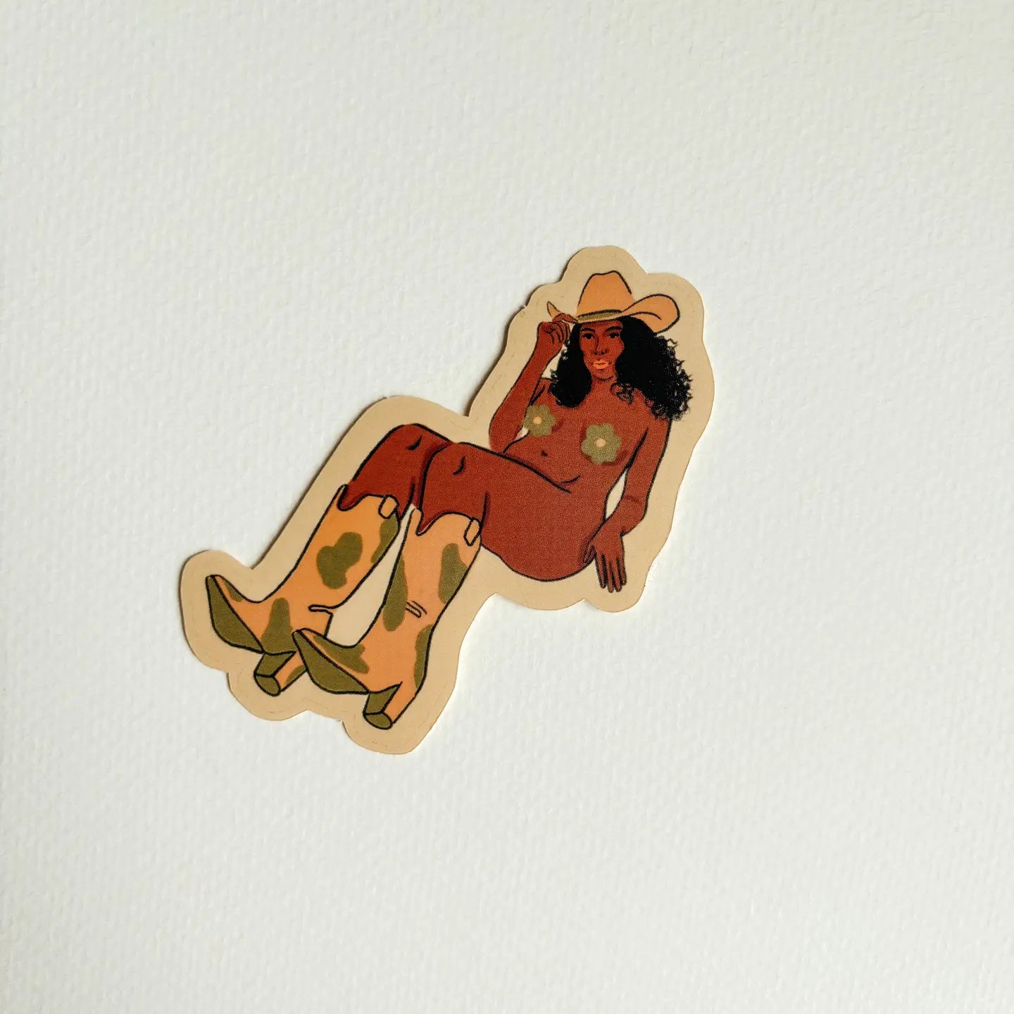 Cowgirl Stickers