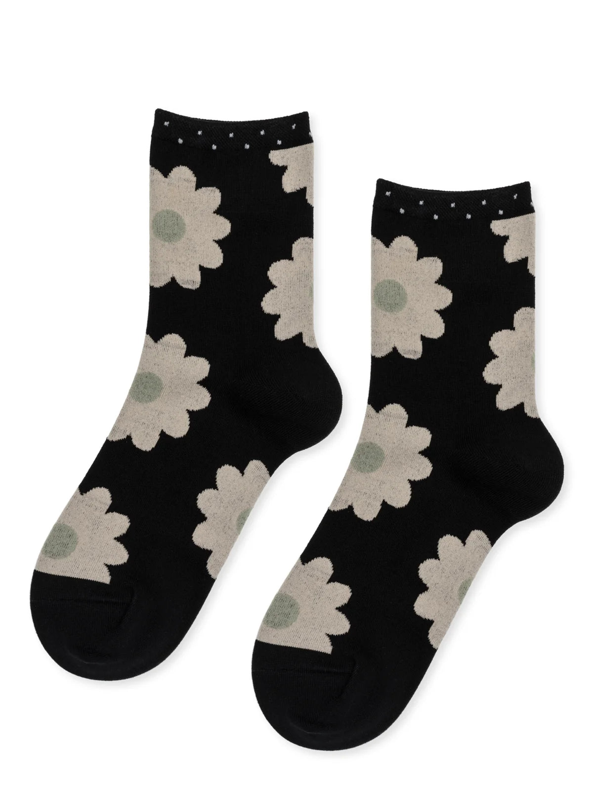 Blooming Daisy Short Crew Sock