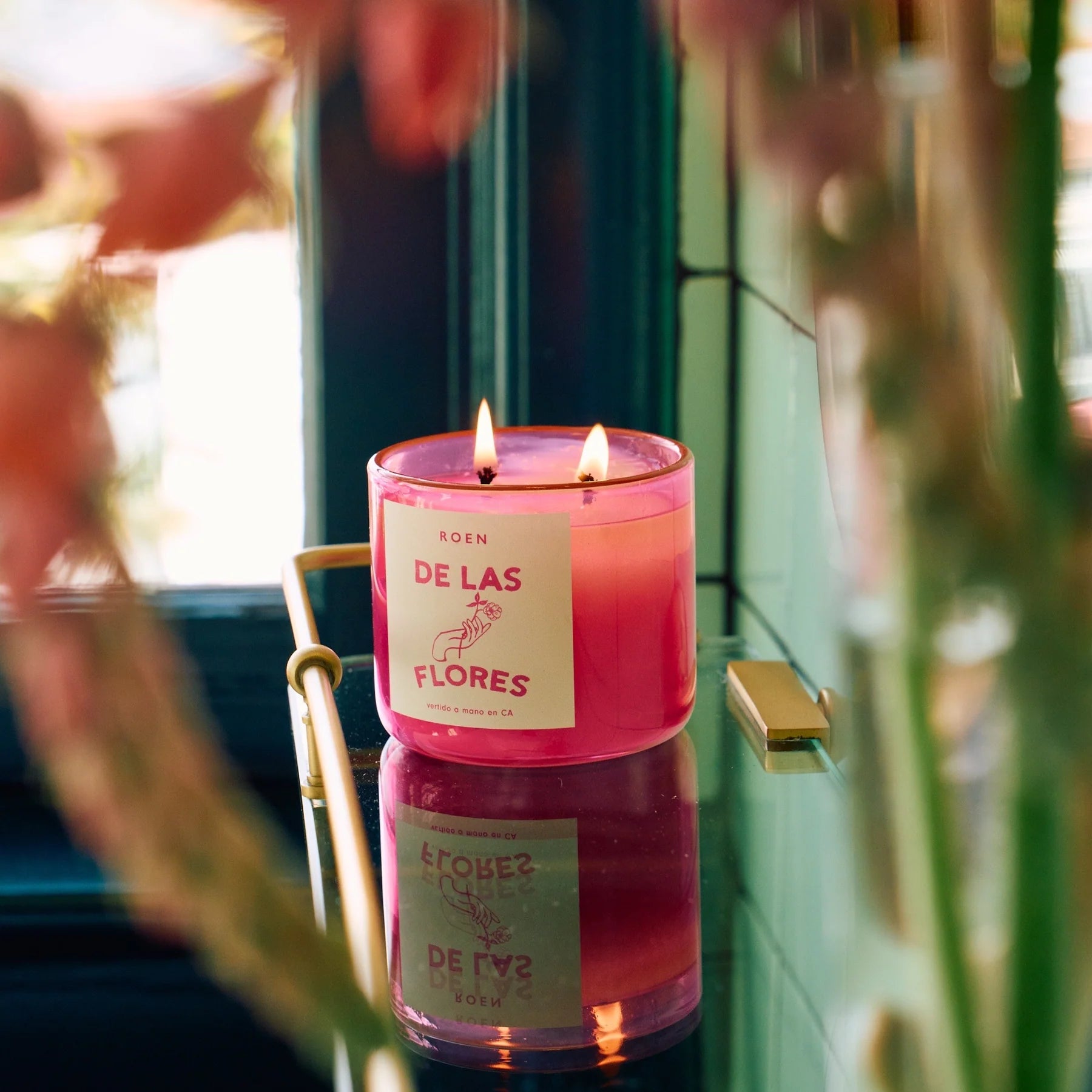 Roen De Las Flores Scented Candle