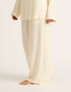 Vegan Silk Wide Leg Sleep Pant