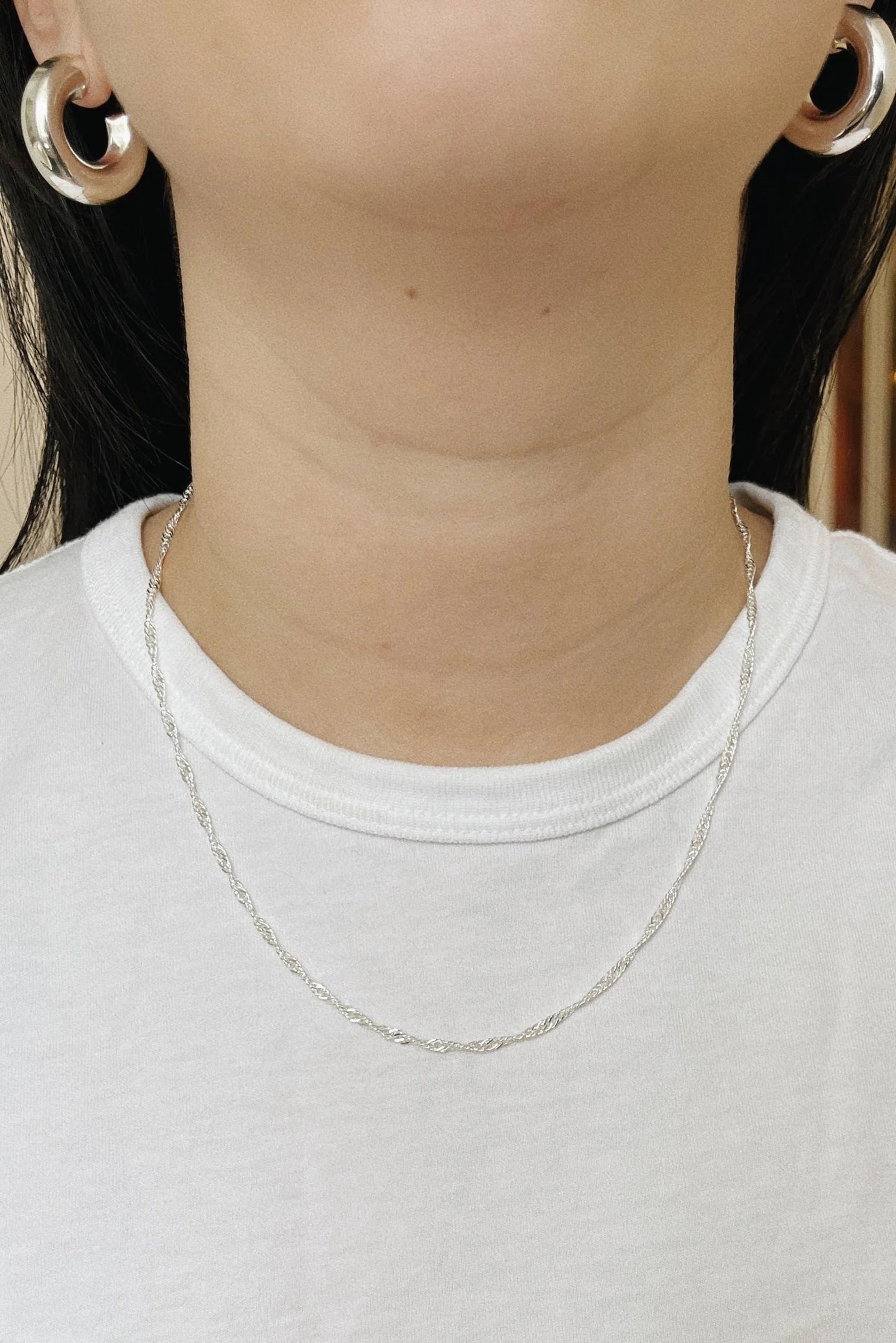 Thin Singapore Necklace