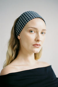 Riviera Headband In Carter Plaid