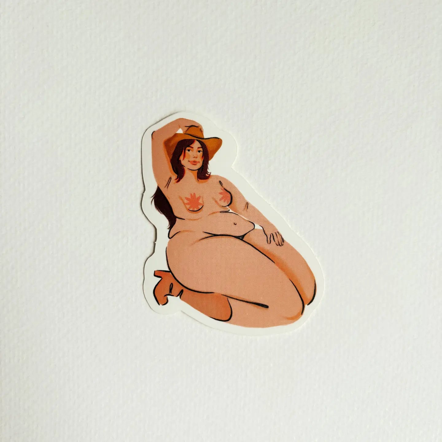 Cowgirl Stickers
