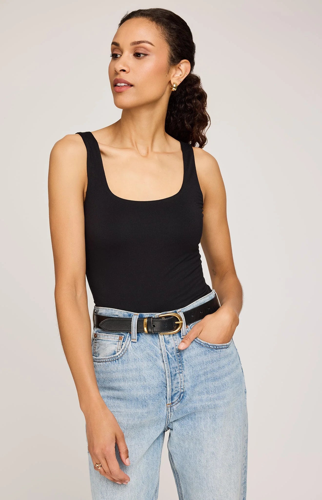 Blanche Tank In Black