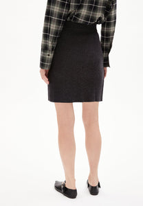 Darlaa Knit Skirt In Steel Melange