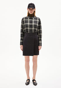 Darlaa Knit Skirt In Steel Melange