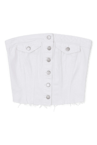 Carli Tube Top In White