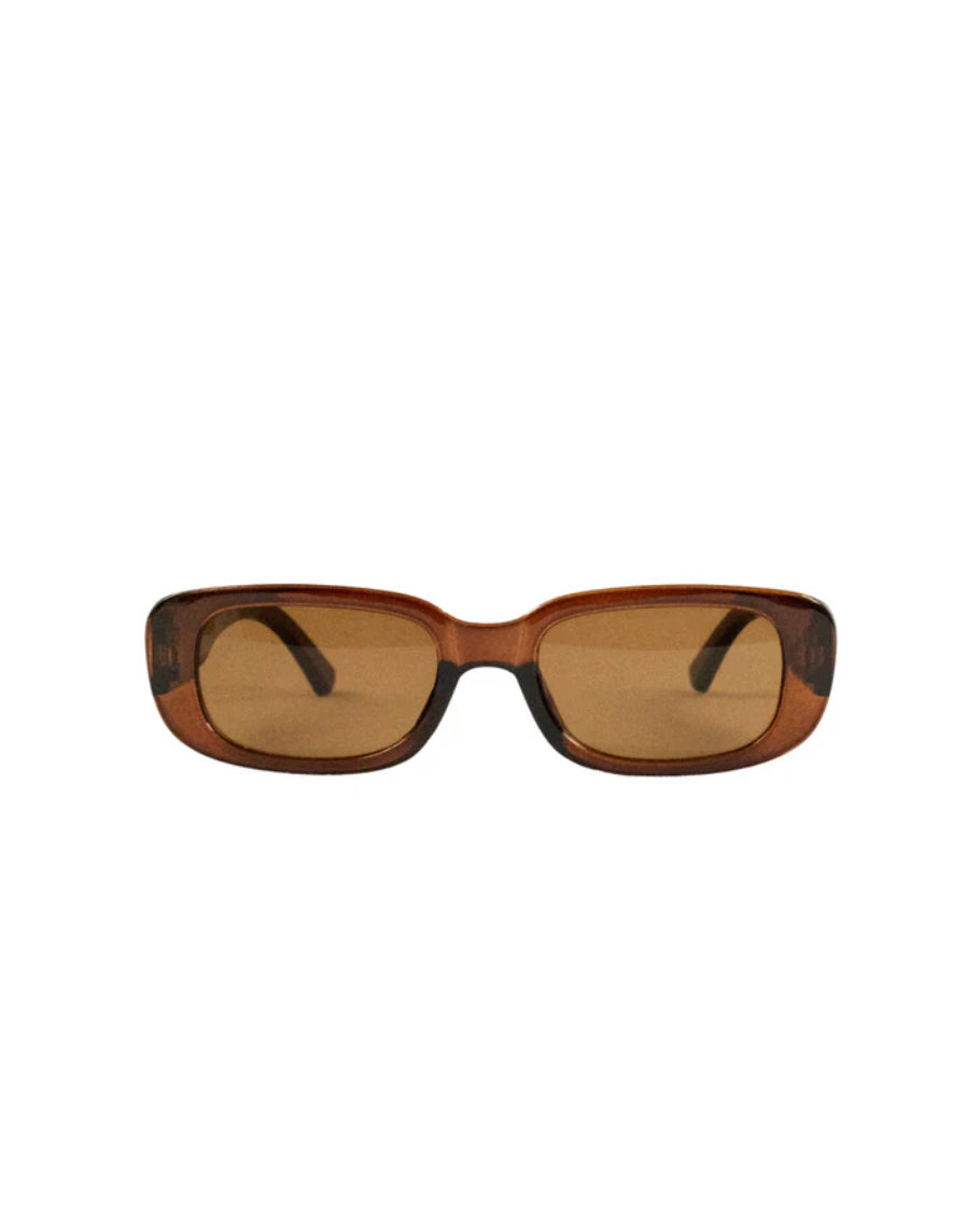 Weird Wave Sunglasses in Toffee