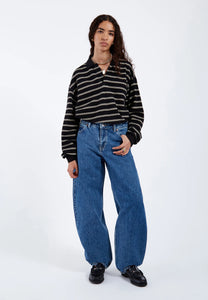 Nanci Jeans In Stream Mid Retro