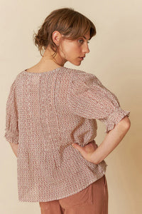 Tulip Pattern Blouse