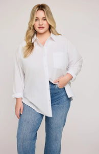 Callahan Button-Up In White