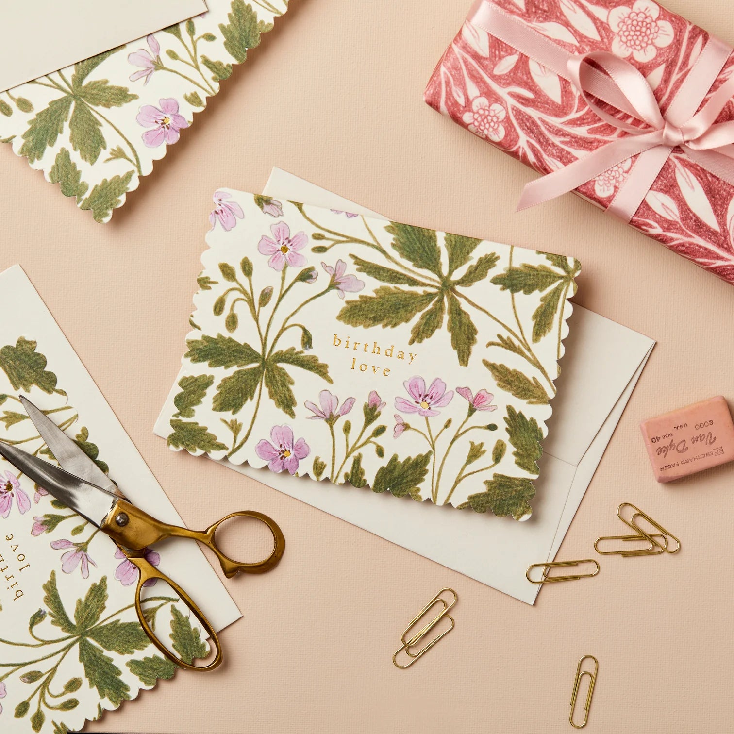 Geranium ‘Birthday Love’ Card