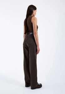 Echo Denim In Tar Jet Brown