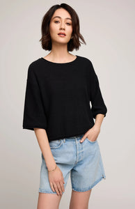 Kerrigan Knit Sweater In Black