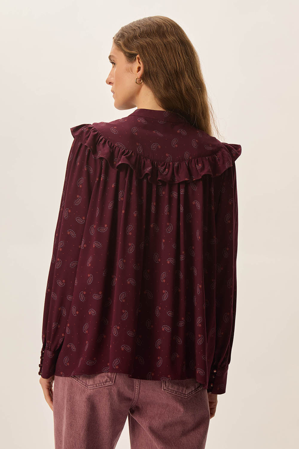 Elya Blouse In Paisley