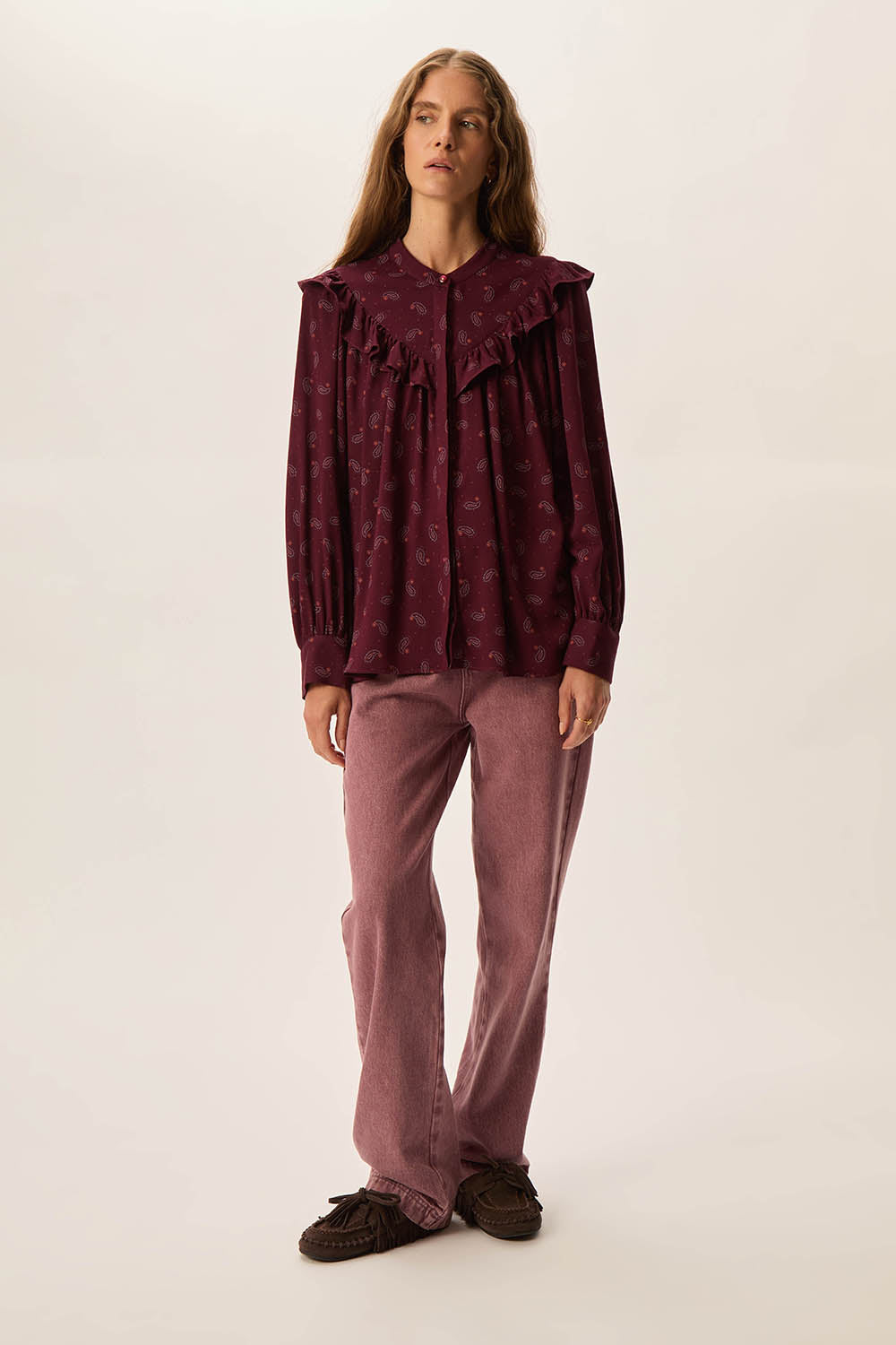 Elya Blouse In Paisley