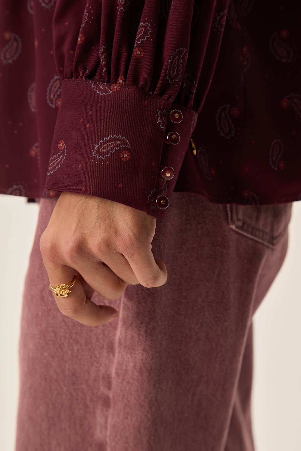 Elya Blouse In Paisley